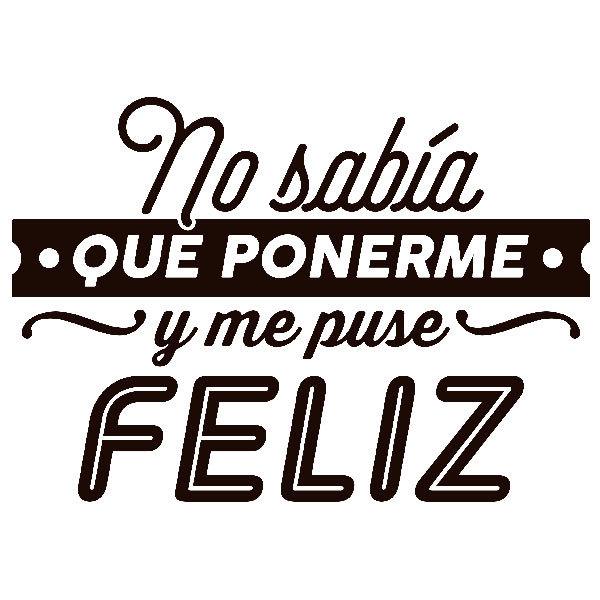 Wandtattoos: No sabía que ponerme... y me puse feliz