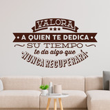 Wandtattoos: Valora a quien te dedica su tiempo... 3