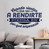 Wandtattoos: Cuando sientas que vas a rendirte... 4