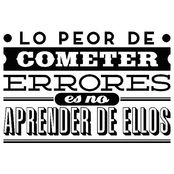 Wandtattoos: Lo peor de cometer errores...