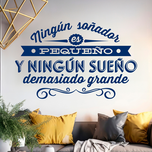 Wandtattoos: Ningún soñador es pequeño...