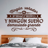 Wandtattoos: Ningún soñador es pequeño... 4