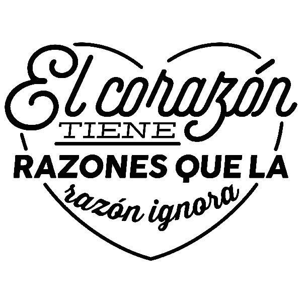 Wandtattoos: El corazón tiene razones...