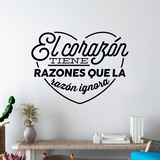 Wandtattoos: El corazón tiene razones... 4