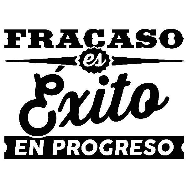 Wandtattoos: Fracaso es éxito en progreso