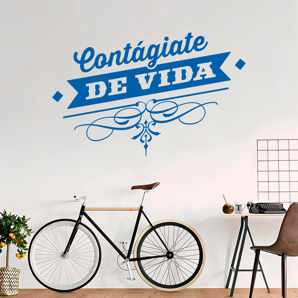 Wandtattoos: Contágiate de vida