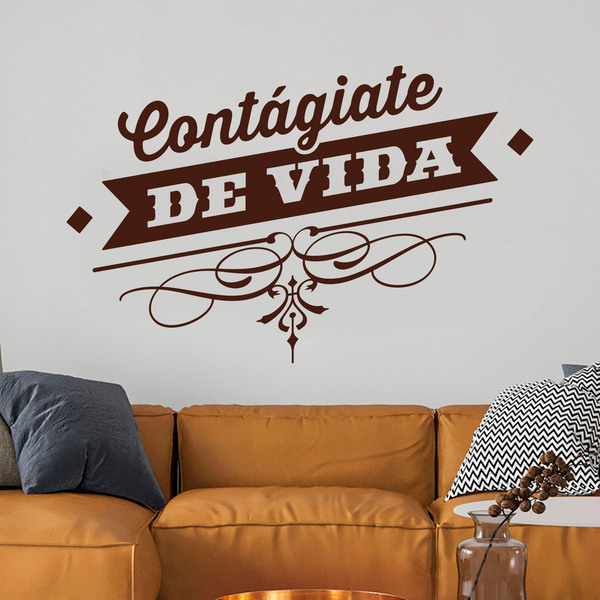 Wandtattoos: Contágiate de vida