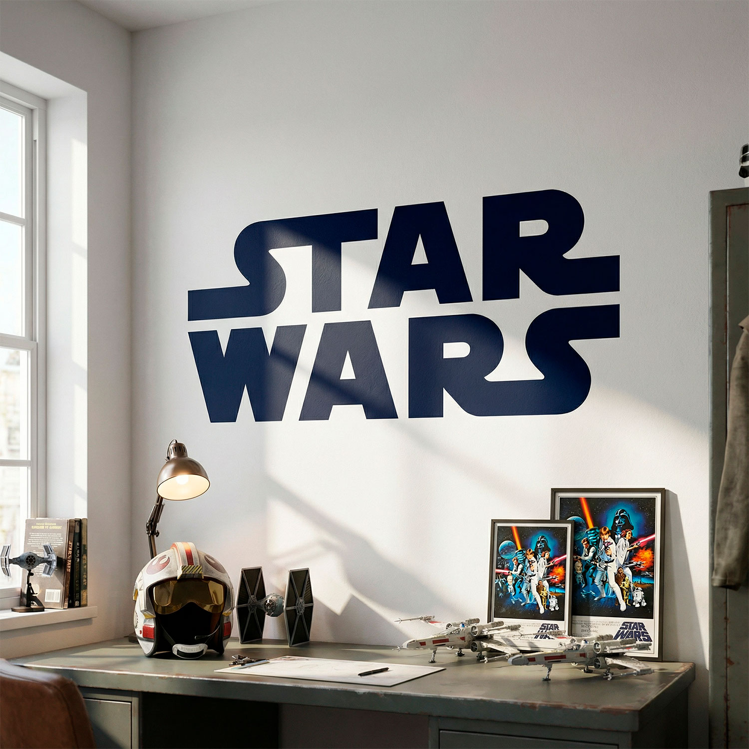 Wandtattoos: Star Wars logo