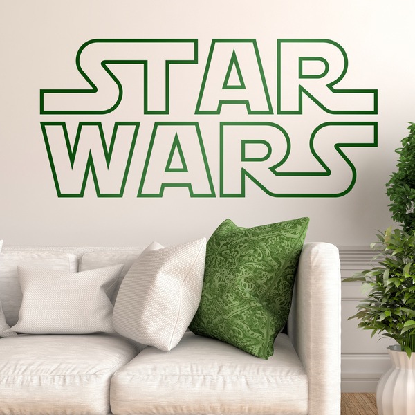 Wandtattoos: Star Wars Logo bordure