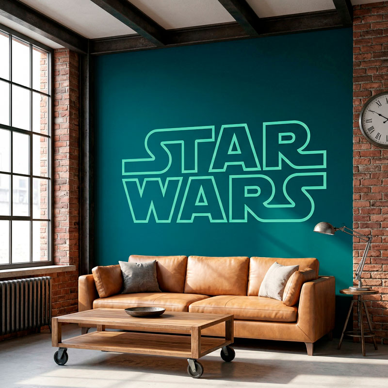 Star Wars Logo bordure 8/10