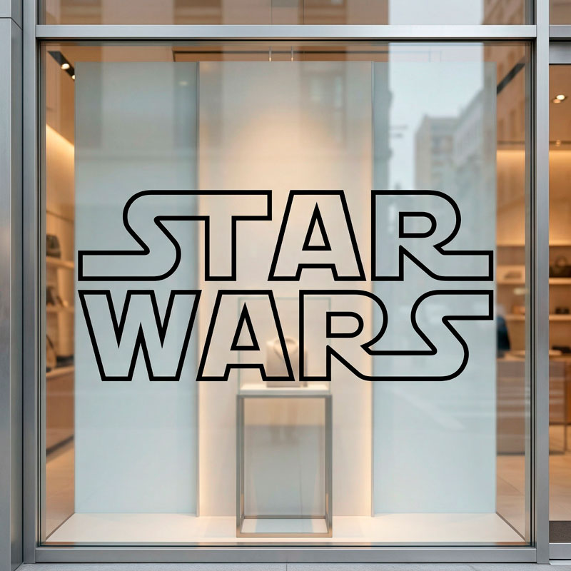 Star Wars Logo bordure 9/10