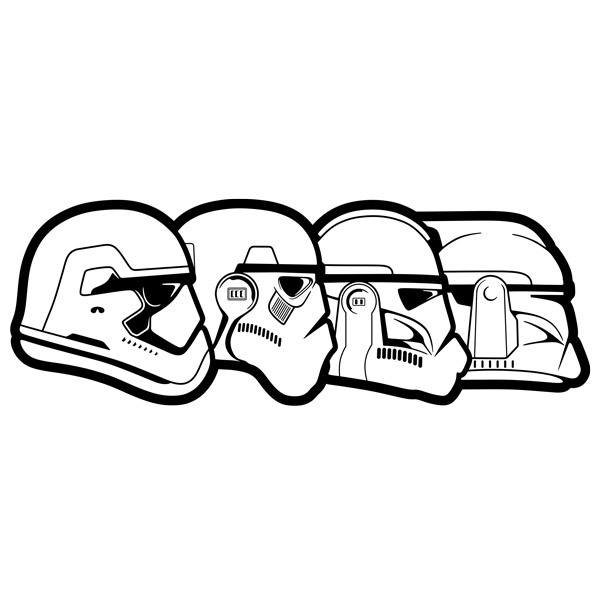 Wandtattoos: Stormtroopper Evolution