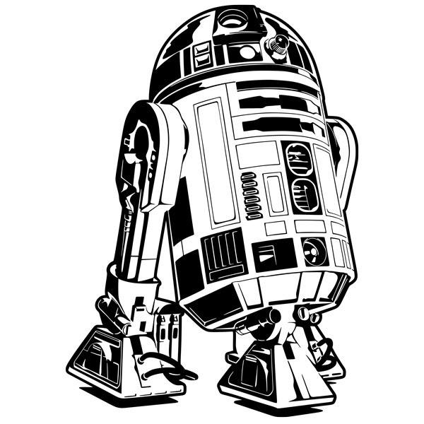 Wandtattoos: R2-D2