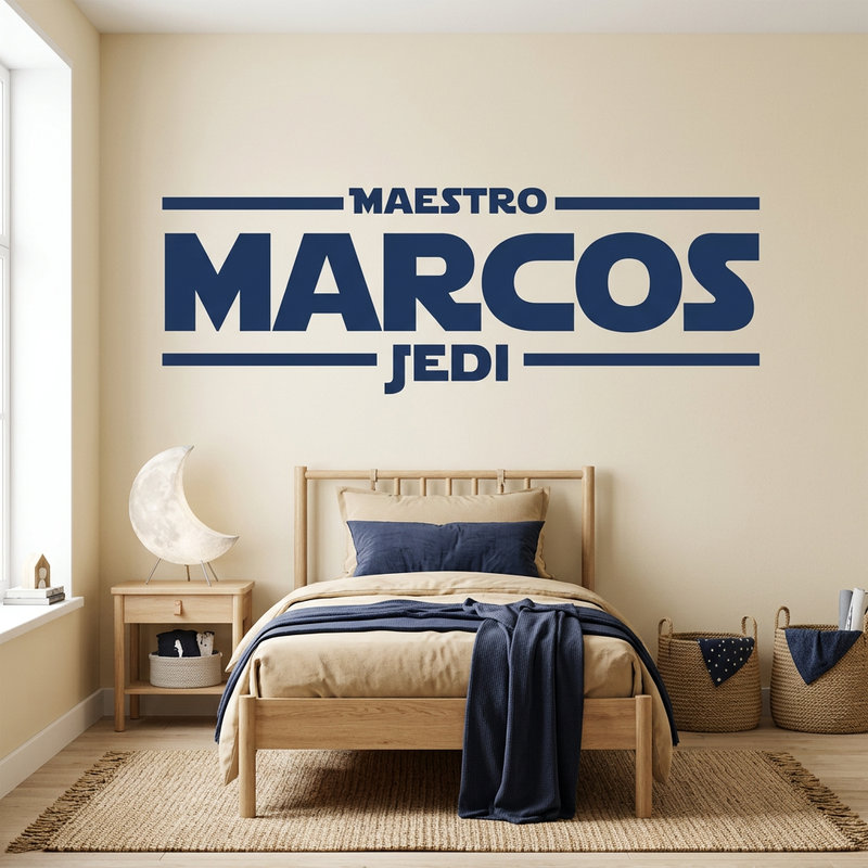Wandtattoos: Jedi-Meister personalisiert