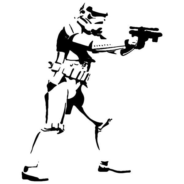 Wandtattoos: Stormtrooper 3