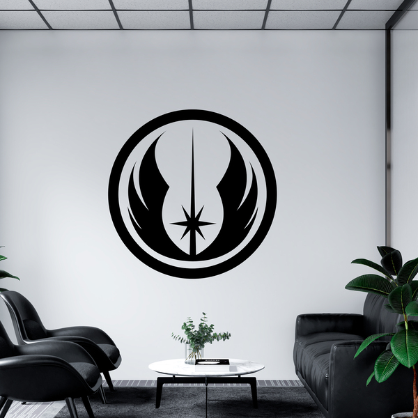 Wandtattoos: Symbol des Jedi-Ordens