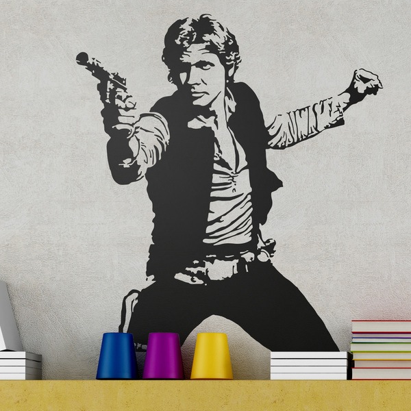 Wandtattoos: Han Solo