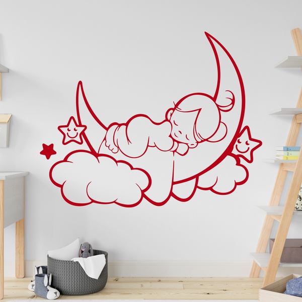 Kinderzimmer Wandtattoo Sonnen, Wolken & Regenbogen Kinderzimmer Wandtattoo Sonnen, Wolken & Regenbogen