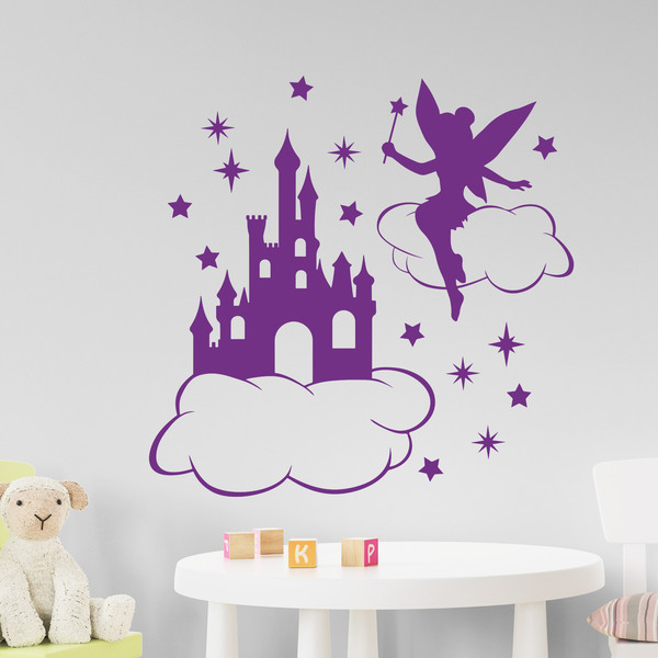Kinderzimmer Wandtattoo: Das magische Schloss
