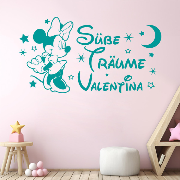 Kinderzimmer Wandtattoo: Mini Maus, Süße Träume
