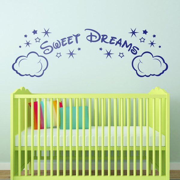 Kinderzimmer Wandtattoo: Süße Träume auf Englisch