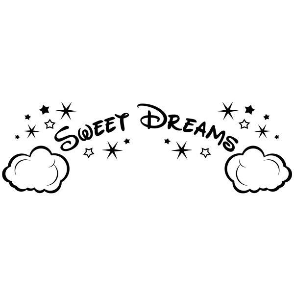 Kinderzimmer Wandtattoo: Süße Träume auf Englisch