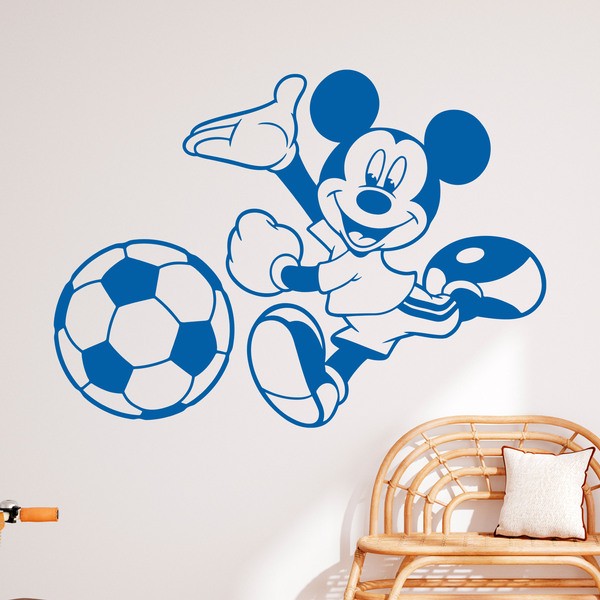 Kinderzimmer Wandtattoo: Mickey Mouse Schießen