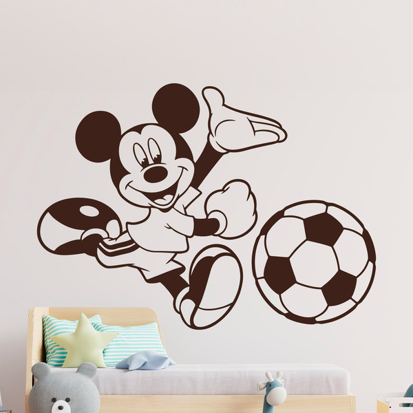 Kinderzimmer Wandtattoo: Mickey Mouse Schießen