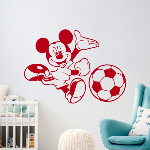 Kinderzimmer Wandtattoo: Mickey Mouse Schießen