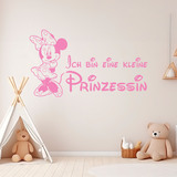 Kinderzimmer Wandtattoo: Minnie, Ich bin eine kleine Prinzessin 2