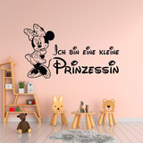 Kinderzimmer Wandtattoo: Minnie, Ich bin eine kleine Prinzessin 3