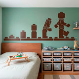 Kinderzimmer Wandtattoo: Evolution Lego Figuren 15