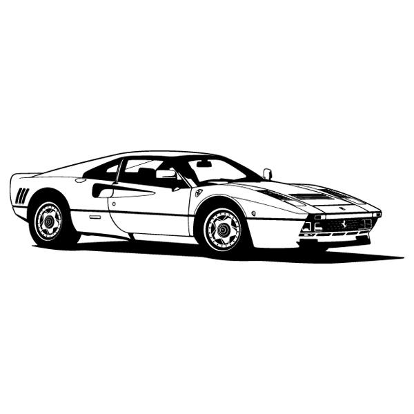 Wandtattoos: Ferrari 288 GTO