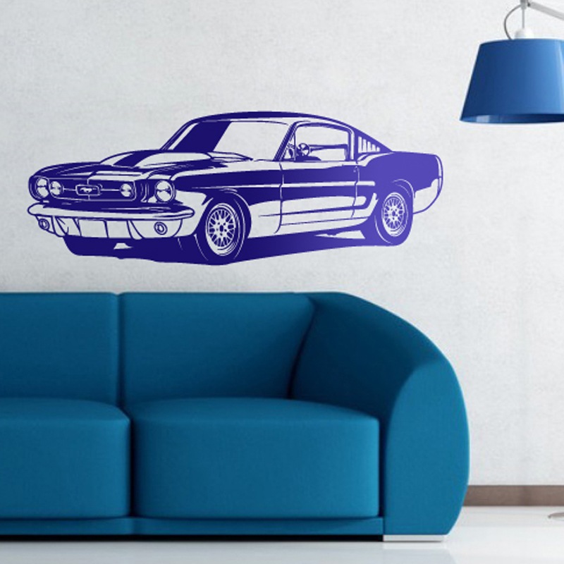 Wandtattoos: Ford Mustang Shelby GT350