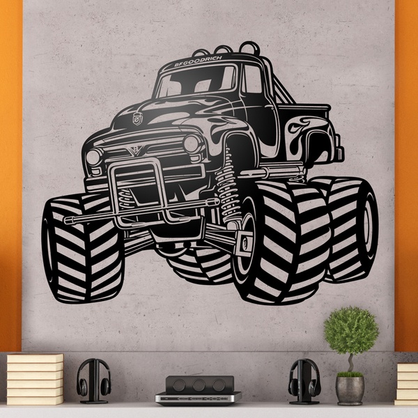 Wandtattoos: Monster Truck BigFoot