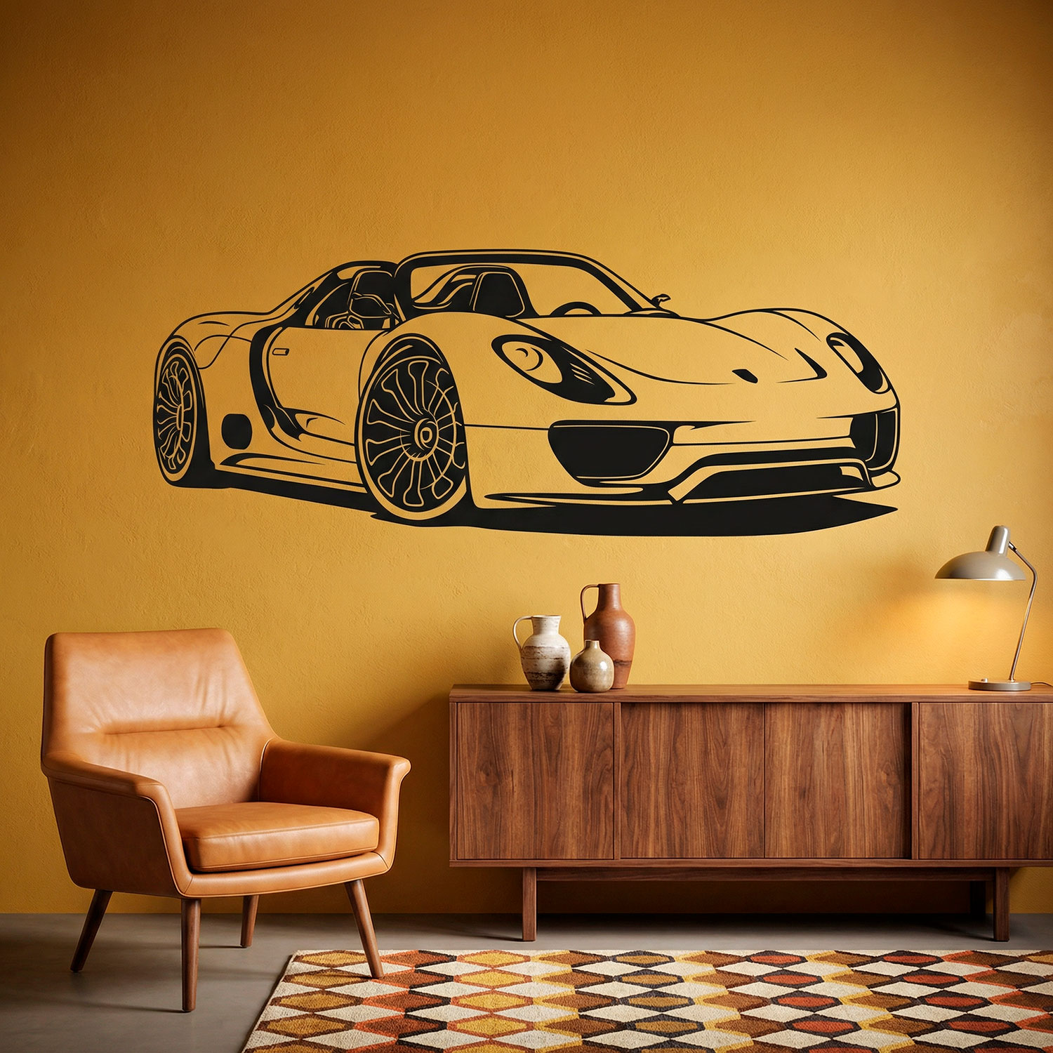 Wandtattoos: Porsche 918 Spyder