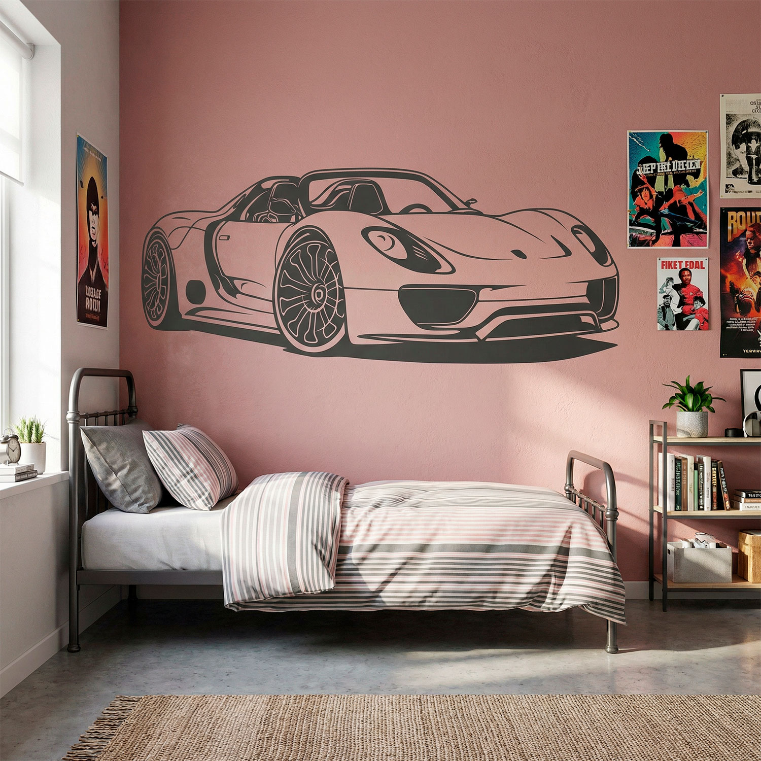 Wandtattoos: Porsche 918 Spyder