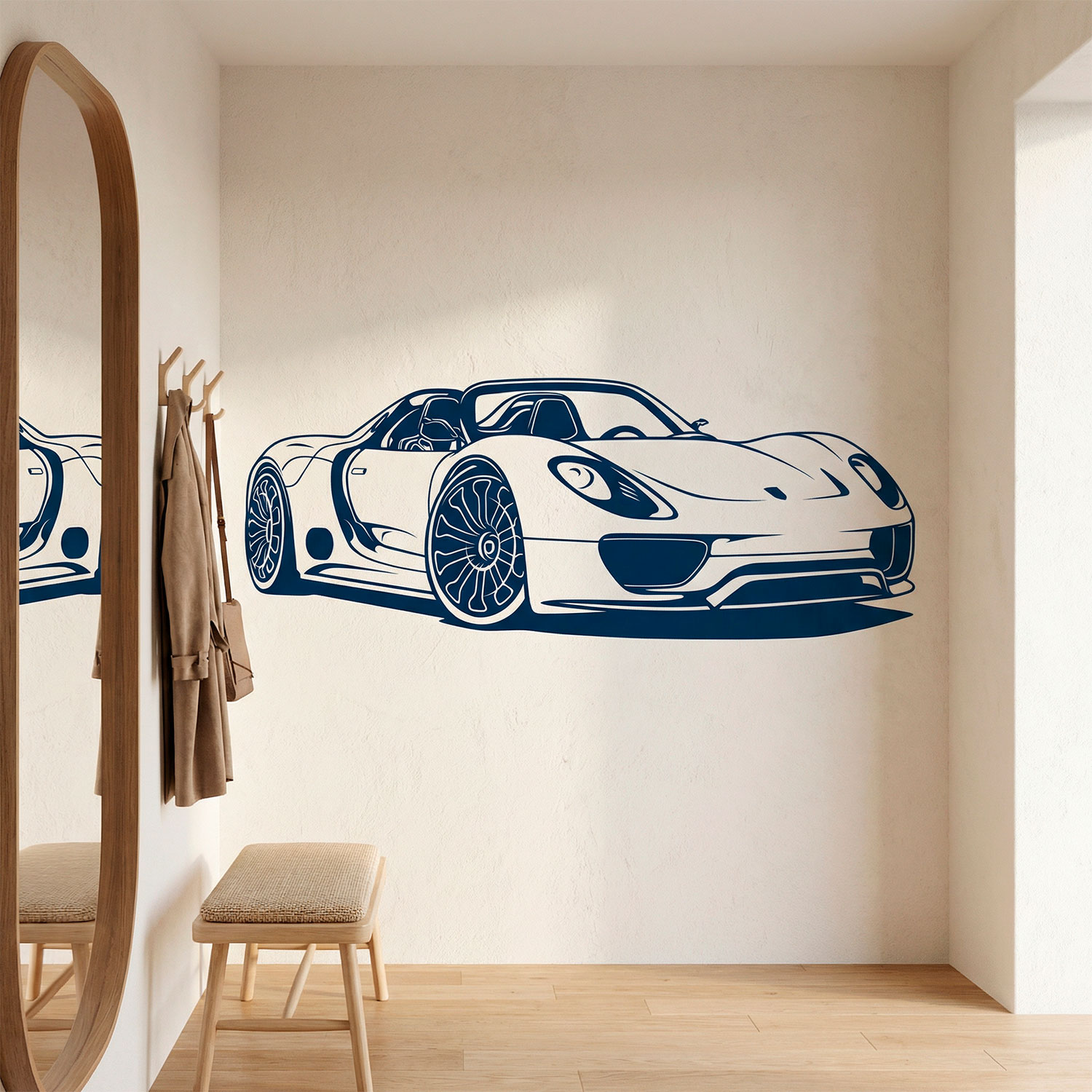 Wandtattoos: Porsche 918 Spyder