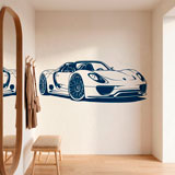 Wandtattoos: Porsche 918 Spyder 15