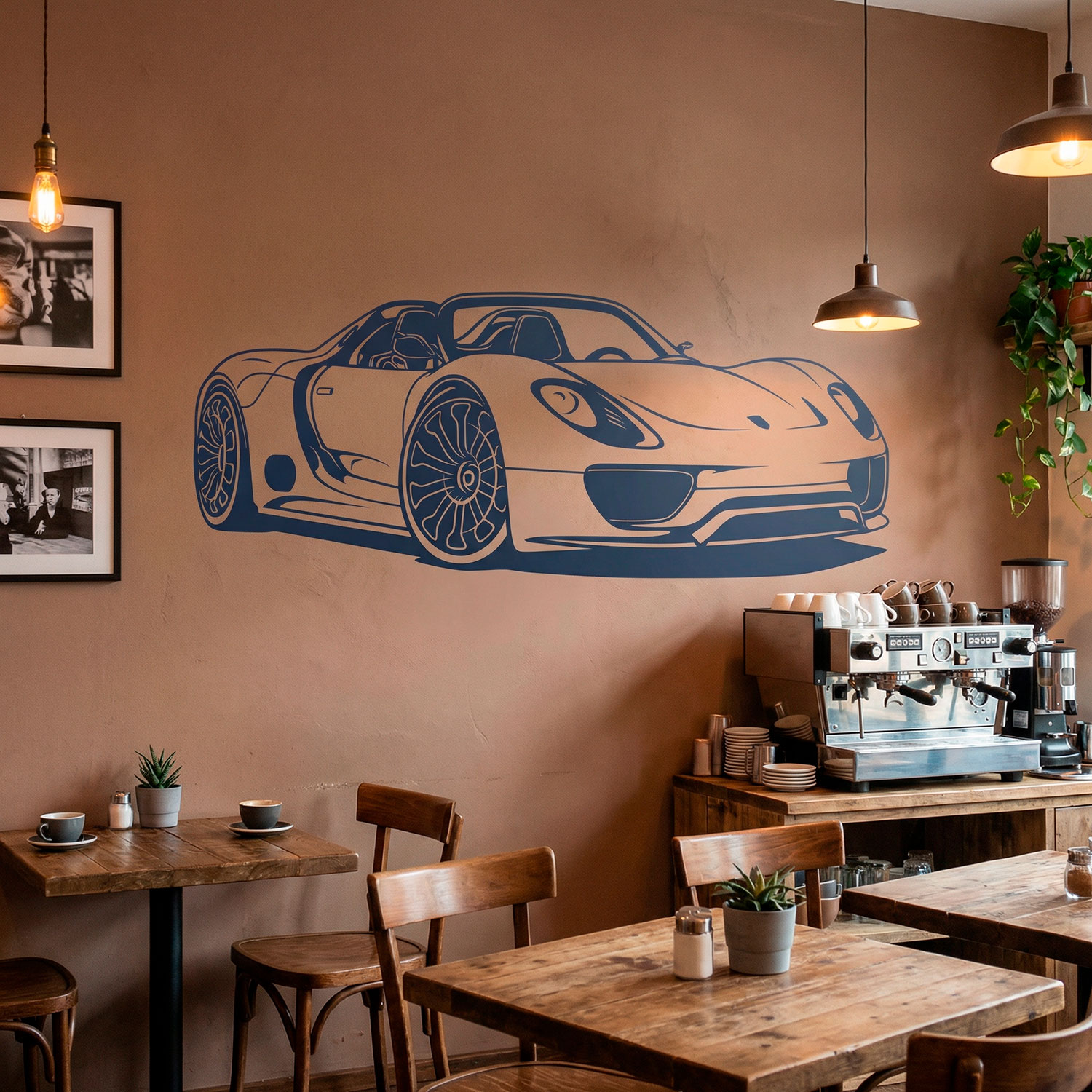 Wandtattoos: Porsche 918 Spyder