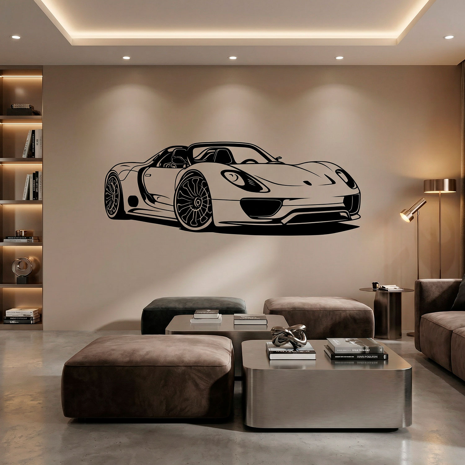 Wandtattoos: Porsche 918 Spyder