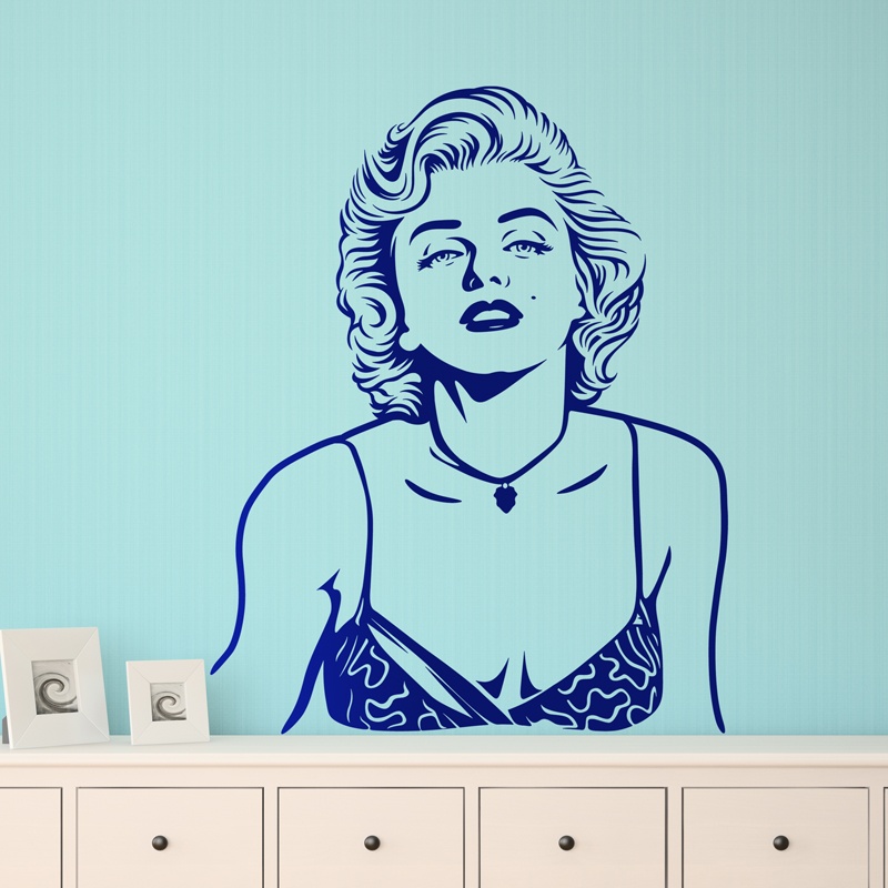 Wandtattoos: Marilyn Monroe