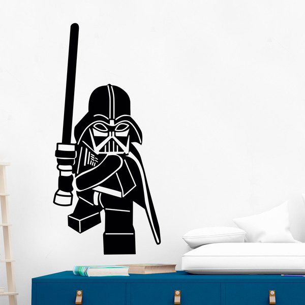 Kinderzimmer Wandtattoo: Abbildung Lego Darth Vader