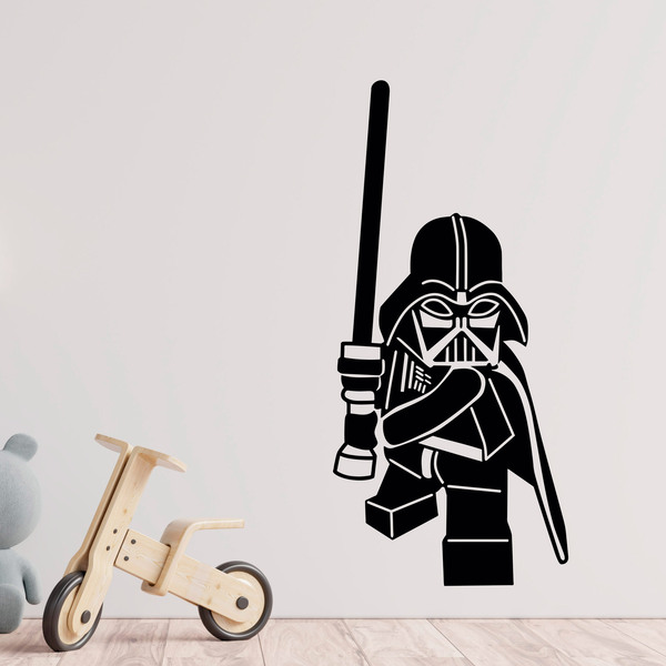 Kinderzimmer Wandtattoo: Abbildung Lego Darth Vader