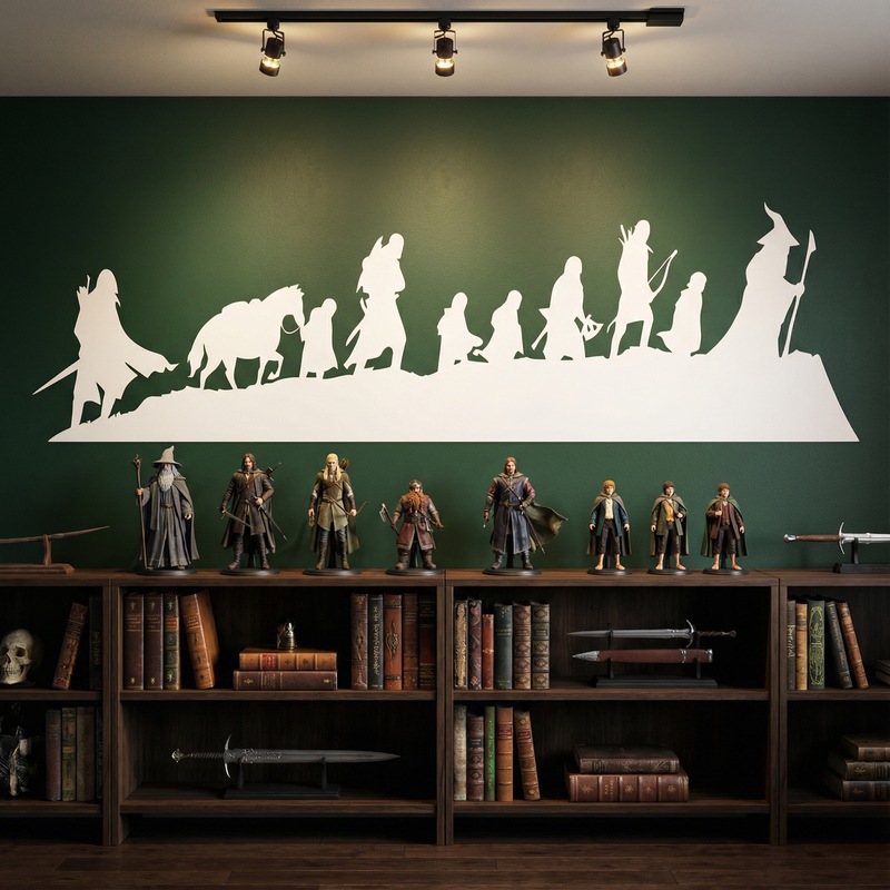 Wandtattoos: Skyline Der Herr der Ringe