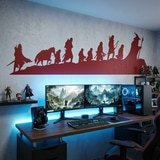 Wandtattoos: Skyline Der Herr der Ringe 10