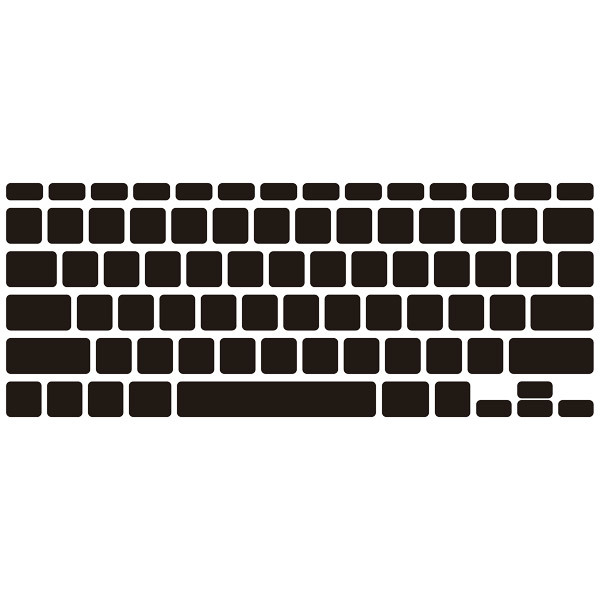 Wandtattoos: Tastatur-Computer Laptop