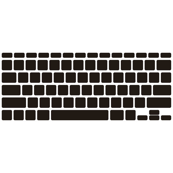 Wandtattoos: Tastatur-Computer Laptop