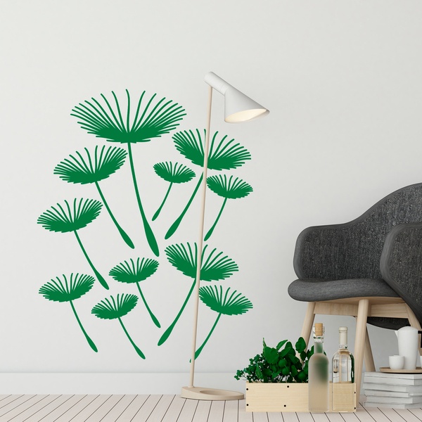 Wandtattoos: Blumen Löwenzahn