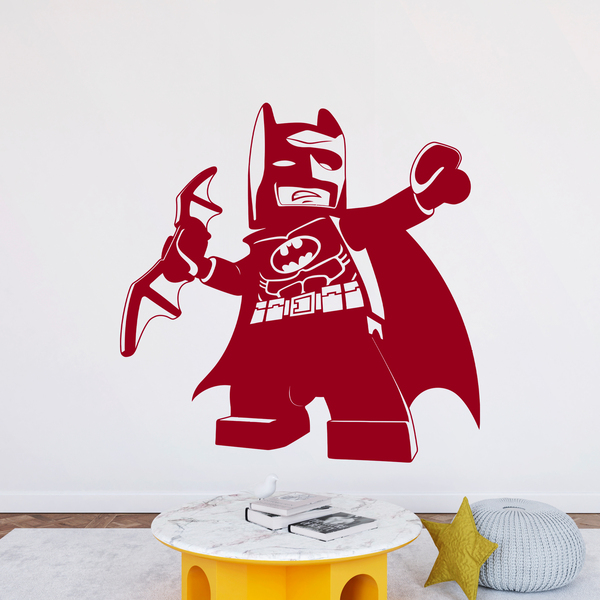 Kinderzimmer Wandtattoo: Figur von Lego Batman